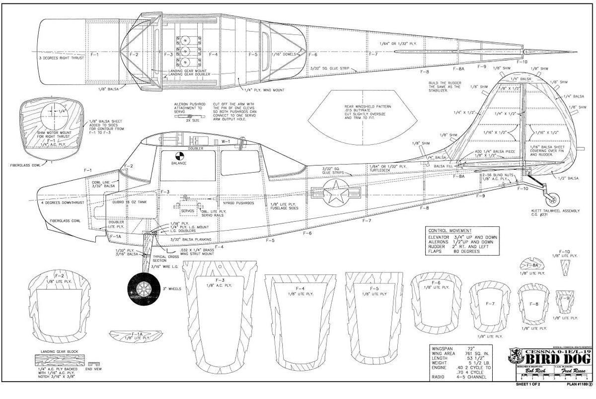 Cessna Bird Dog 72