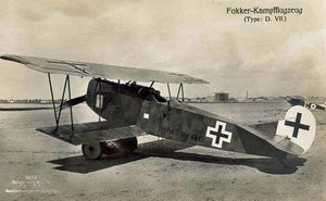 Fokker D-VII 1/5 Scale 70" 90 Size